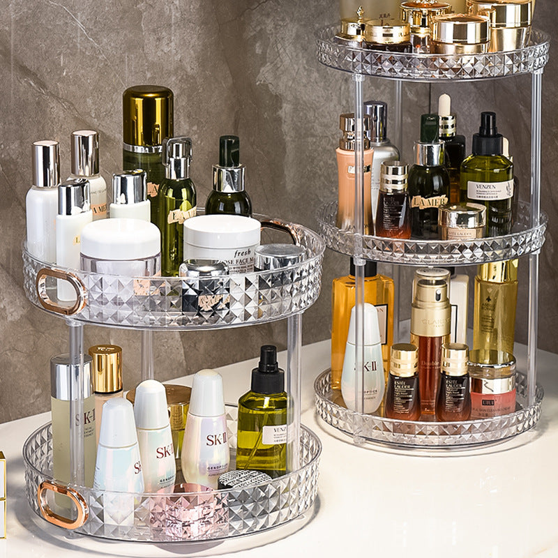 Luxury Dresser Cosmetics Rotating Storage for Perfume