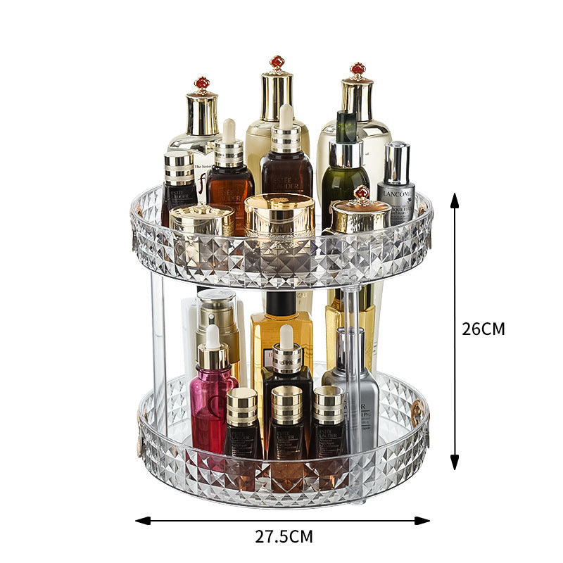 Luxury Dresser Cosmetics Rotating Storage for Perfume