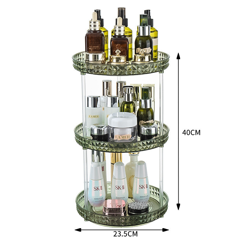 Luxury Dresser Cosmetics Rotating Storage for Perfume