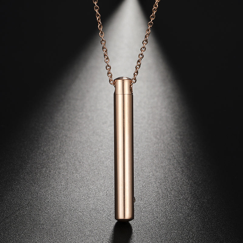 Stainless Steel Empty Cremation Pendant Crystay