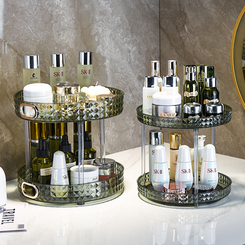 Luxury Dresser Cosmetics Rotating Storage for Perfume