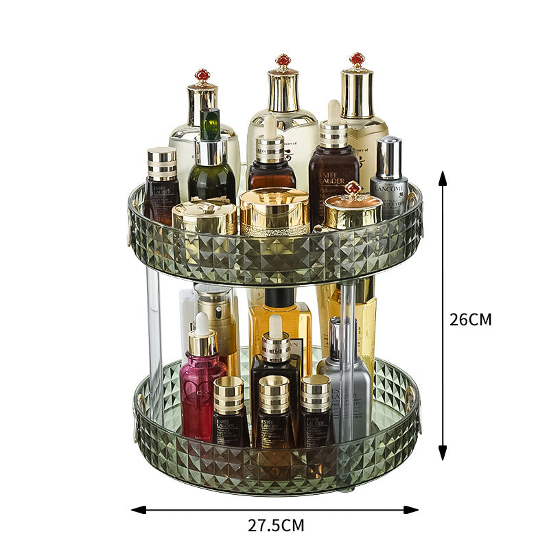 Luxury Dresser Cosmetics Rotating Storage for Perfume