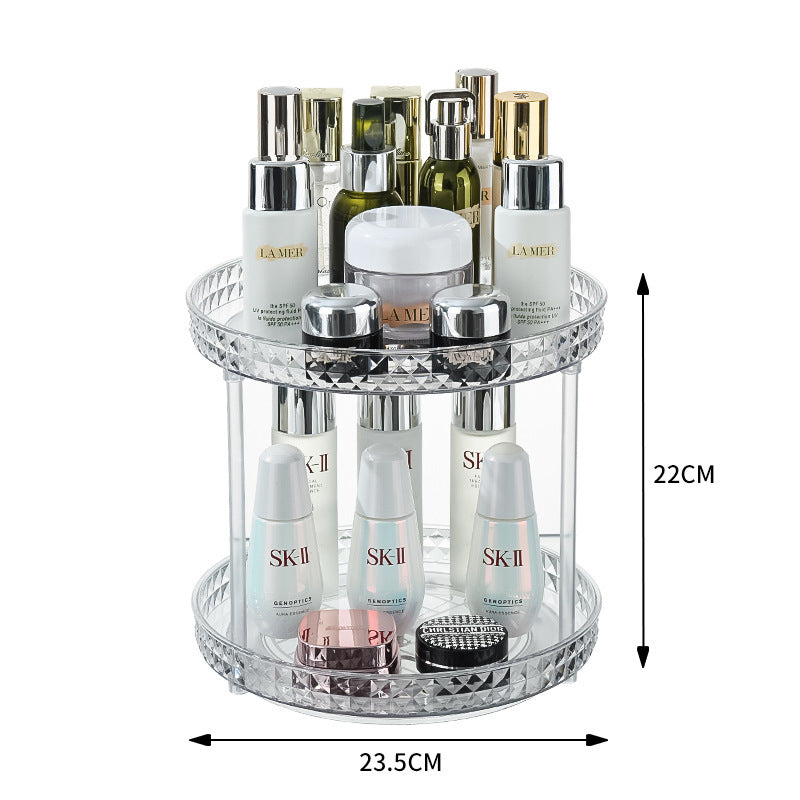 Luxury Dresser Cosmetics Rotating Storage for Perfume